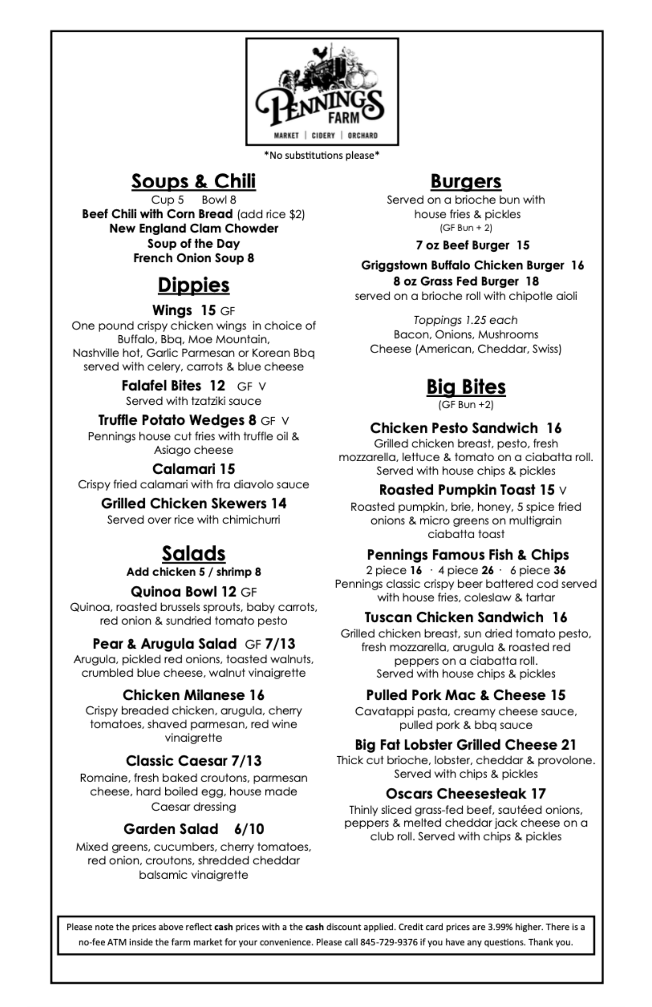 Farm to Table Restaurant Warwick, Orange County NY